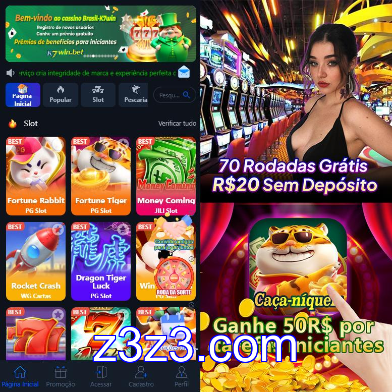 Cadastro no z3z3: Comece com um Bônus de Boas-vindas!